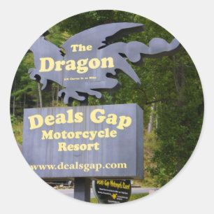 Deals Gap Classic Round Sticker