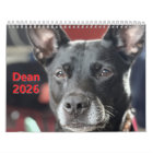 Dean, a 12-Month 2026 Calendar