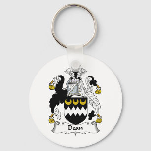 Dean Family Crest Key Ring