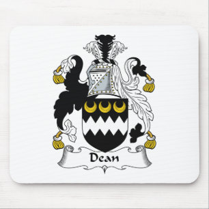 Dean Family Crest Mouse Mat