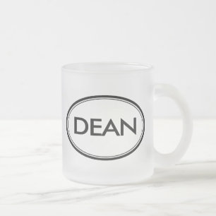 Dean Frosted Glass Coffee Mug