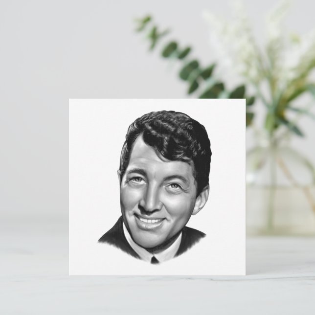 Dean Martin Holiday Card (Standing Front)