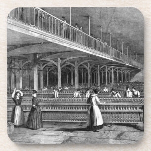 Dean Mills - The Doubling Room, 1851 (litho) Coaster