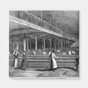 Dean Mills - The Doubling Room, 1851 (litho) Magnet