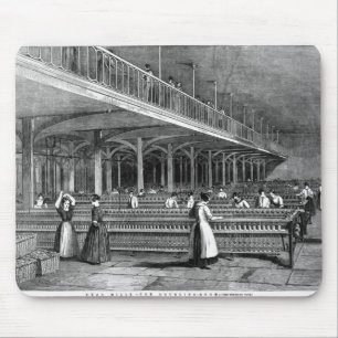 Dean Mills - The Doubling Room, 1851 (litho) Mouse Mat