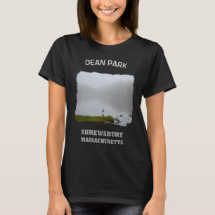 DEAN PARK SHREWSBURY MASSACHUSETTS Great Blue Hero T-Shirt