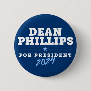 Dean Phillips 2024 6 Cm Round Badge