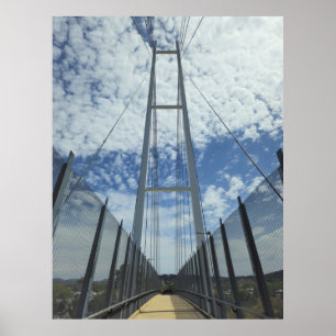Dean Street Pedestrian Bridge Pathway to the Sky Poster