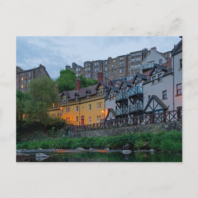 Dean Village Scotland Postcard (Front)