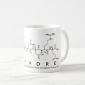 Deandre peptide name mug (Front Right)