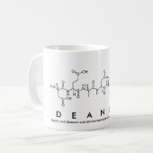 Deandre peptide name mug (Front Left)
