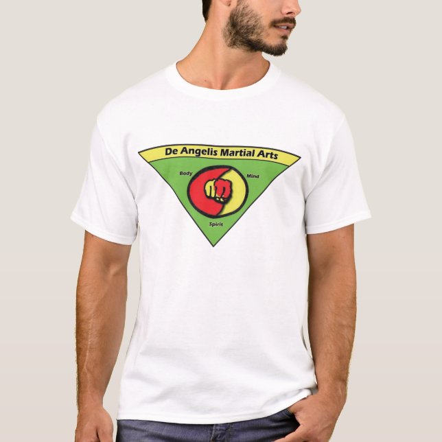 DeAngelis Martial Arts T Shirt (Front)
