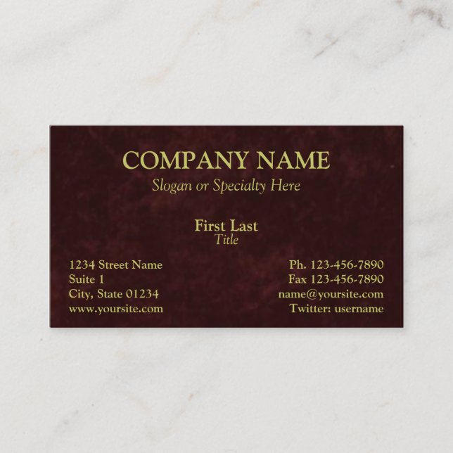 DeAnna Business Card (Front)