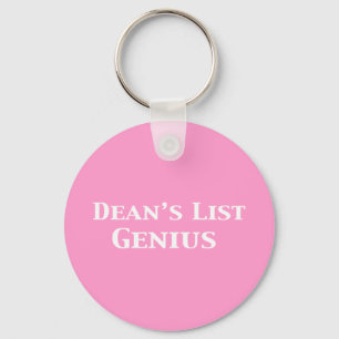 Dean's List Genius Gifts Key Ring