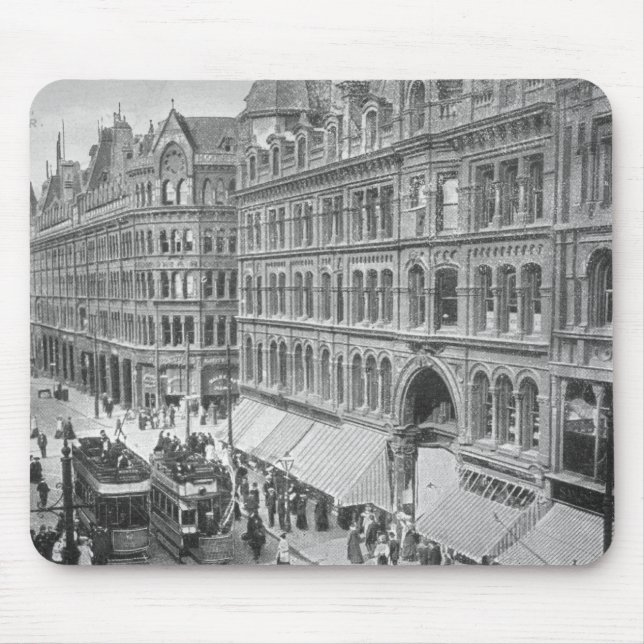 Deansgate, Manchester, c.1910 Mouse Mat (Front)