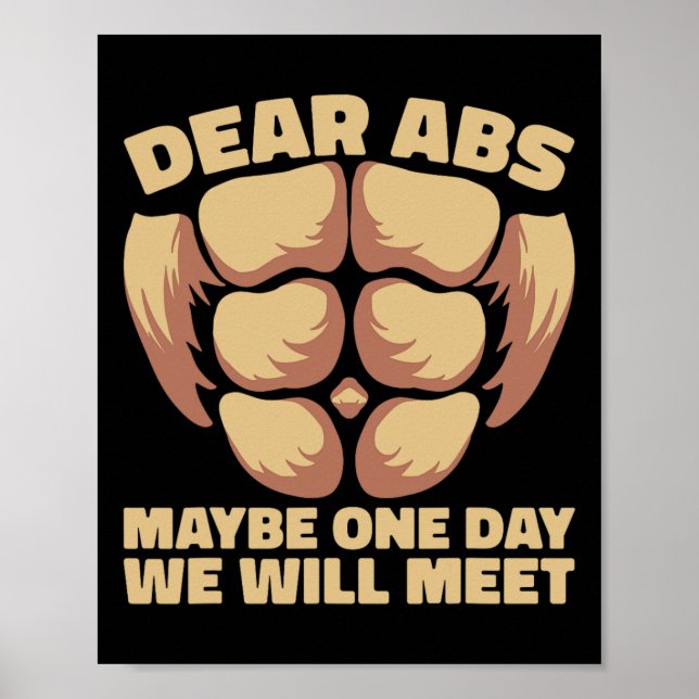 Dear Abs Maybe One Day  Poster (Front)