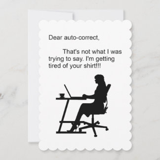 Dear Autocorrect Announcement