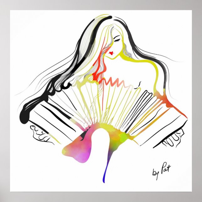 Dear Bandoneon Poster (Front)