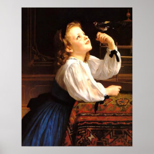 Dear Bird by Franz Dvorak Poster