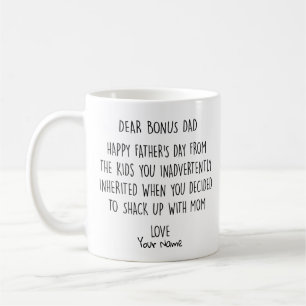 Dear Bonus Dad Happy Father's Day 2020 Coffee Mug