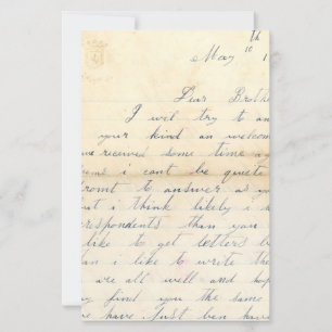 Dear Brother Scrapbook Paper