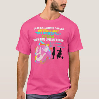 Dear Childhood Cancer Survivor Awareness Gift T-Shirt