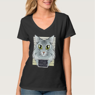 Dear Dad I Can Explain I Norwegian Forest Cat T-Shirt