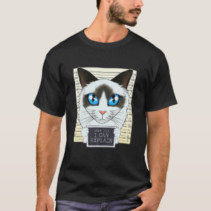 Dear Dad I Can Explain I Ragdoll Cat Dad I Ragdoll T-Shirt