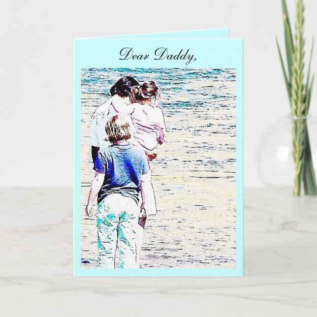 Dear Daddy... Card (Front)