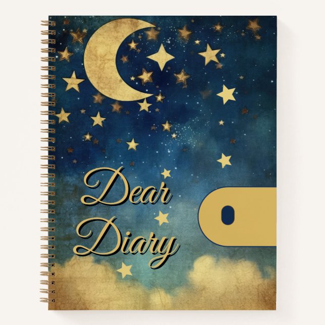 Dear Diary Notebook (Front)