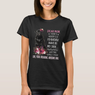 Dear Dog Pug Mum Happy Mother's Day T-Shirt