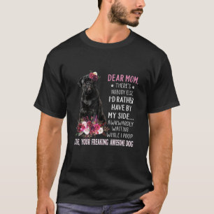 Dear Dog Pug Mum Happy Mother's Day T-Shirt