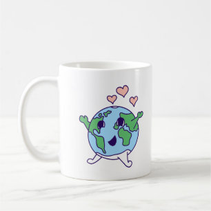 Dear Earth-shaped Coffee Cup