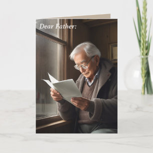 Dear Father: From a Distance Father's Day Card