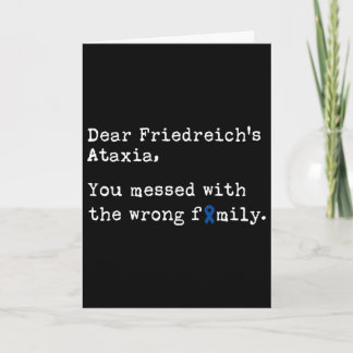 Dear Friedreich's Ataxia Card