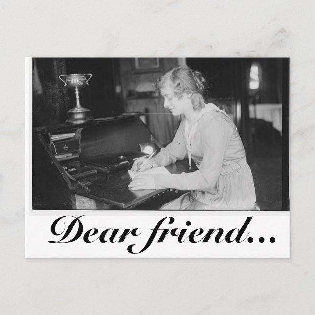 Dear Friend Postcard (Front)
