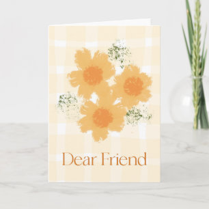 Dear Friend Thinking of You Sympathy Card