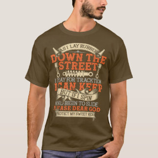 Dear God Protect My Sweet Ride, Motorcycles Biker  T-Shirt