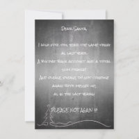 Dear good Santa