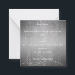 Dear good Santa Card<br><div class="desc">Funny greetings and wishes to Santa Claus in front of a chalkboard background.
Back is provided with white Liniatur.</div>