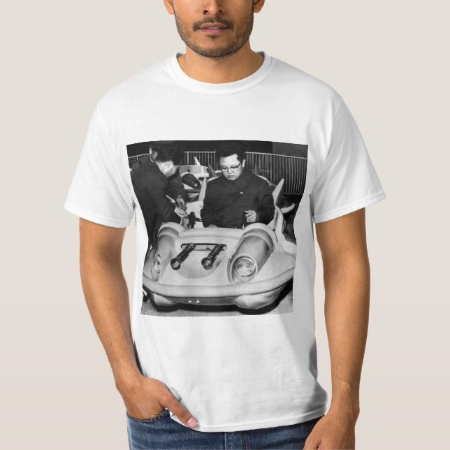 Dear Leader Kim Jong Il Spaceship T-Shirt (Front)