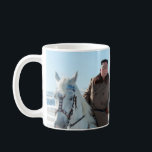 Dear Leader & Putin on Horse Coffee Mug<br><div class="desc">Dear Leader & President Putin riding white horses to mount paektu</div>