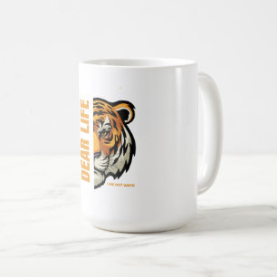 Dear Life -I Am Not Weak Inspirational Coffee Mug