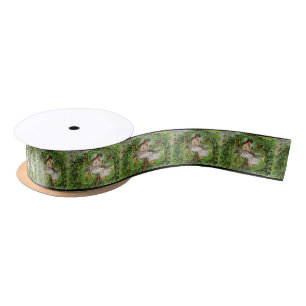 Dear Little Shamrock Satin Ribbon