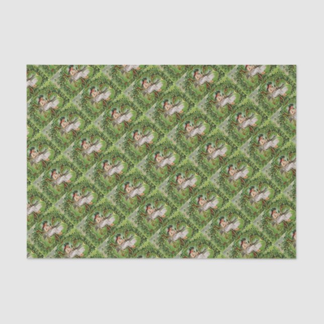 Dear Little Shamrock Tissue Paper (Front)