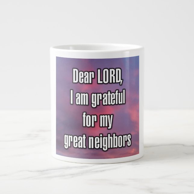 Dear LORD, I am grateful for my great... Mug (Front)
