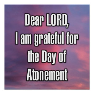 Dear LORD, I am grateful for the Day of... Poster