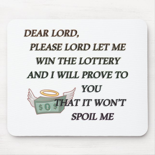 DEAR LORD MOUSE MAT (Front)