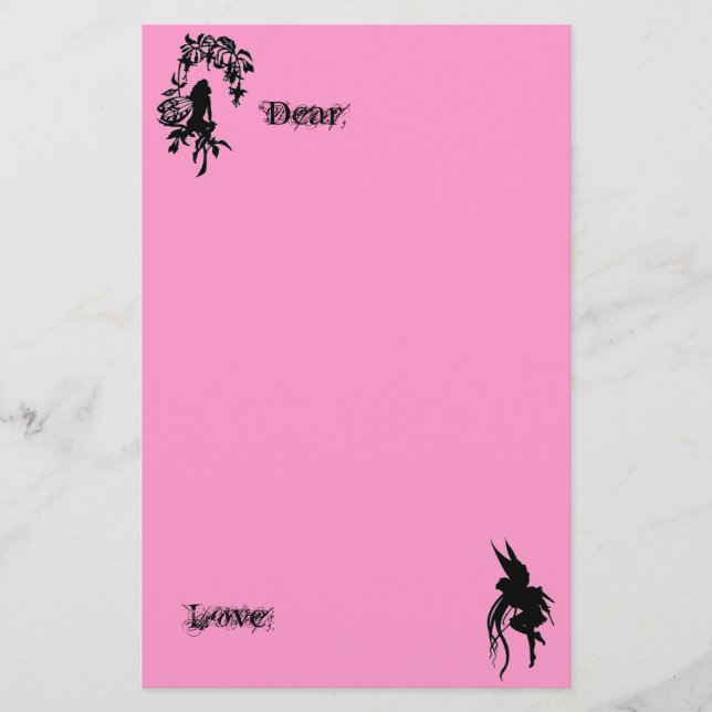 Dear/Love fairy stationary Stationery (Front)