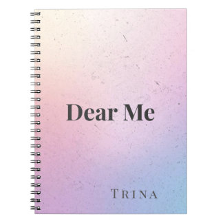 Dear Me Self Love Notebook